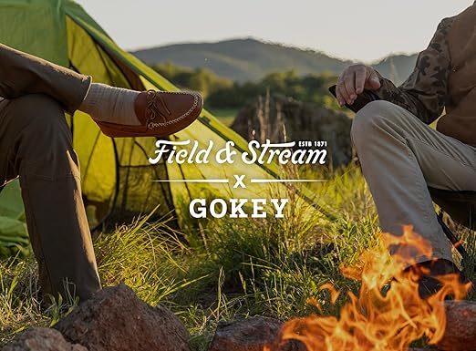 GOKEY ブラウン モカシン 7 1/2 Amazon.com | Field & Stream x Gokey The Big Sky Leather Moccasin